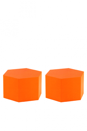 Bis POUF esagonale 40x46