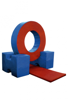 Composizione POUF a ponte cerchio