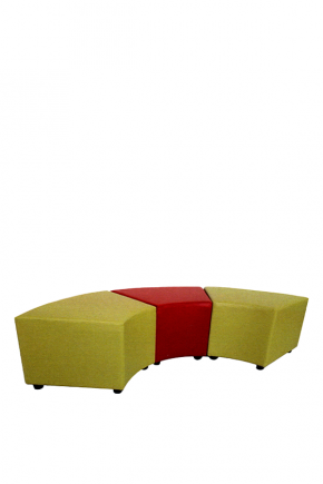 Composizione POUF curvi