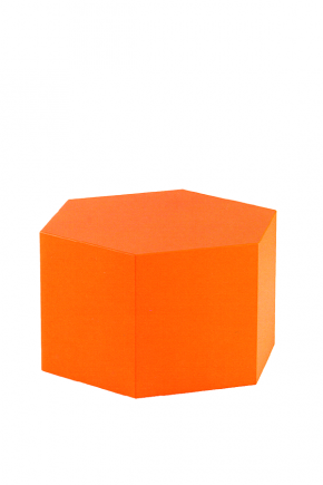 POUF esagonale 40x46