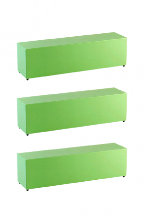 Tris POUF rettangolare 160