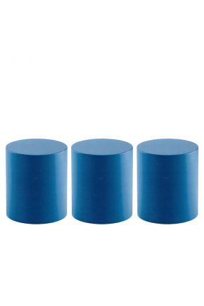 Tris POUF tondo 40x46