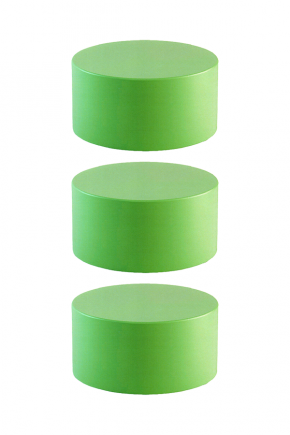 Tris POUF tondo 80x46